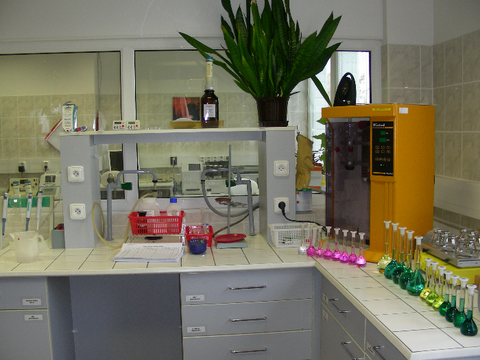 Laboratoře pitných vod úpravna vody KM
